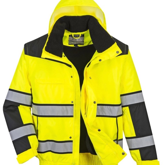 portwast Other - Portwest Jacket Yellow/Black XXL